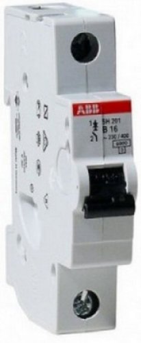 Выключатель автоматический ABB SH201L 1п 63А C 4.5kA  картинка